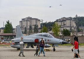 U.S. Osan Air Base in S. Korea