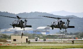 U.S. Osan Air Base in S. Korea