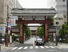 Zojo-ji temple in Tokyo