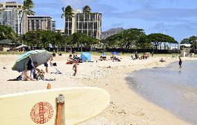 Scene in Hawaii amid coronavirus outbreak