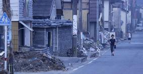 1 month after torrential rain in southwestern Japan