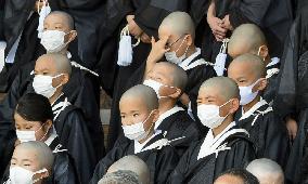 Young Buddhist monks in Japan