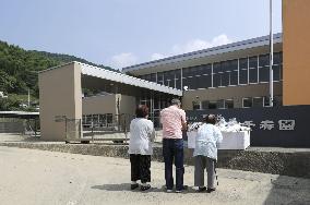 1 month after torrential rain in southwestern Japan