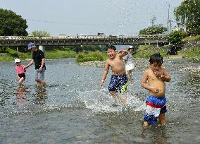 Summer heat in Japan