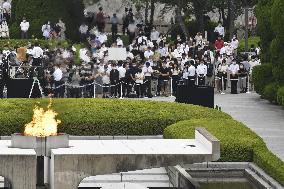 75th A-bomb anniversary in Hiroshima
