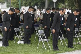 75th A-bomb anniversary in Hiroshima