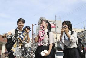 Summer heat in Japan