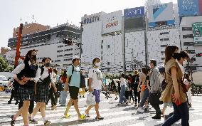 Summer heat in Japan