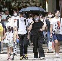 Summer heat in Japan