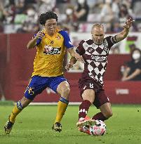 Football: Vissel Kobe vs Vegalta Sendai