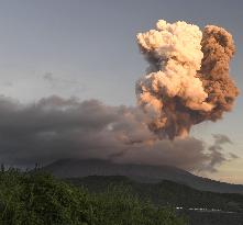 Sakurajima eruption