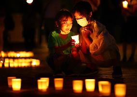 75th A-bomb anniversary in Nagasaki