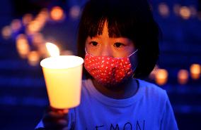 75th A-bomb anniversary in Nagasaki