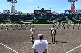 Baseball: High school baseball at Koshien Stadium