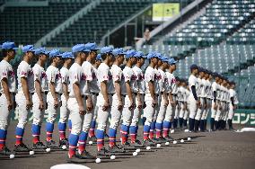 Baseball: High school baseball at Koshien Stadium