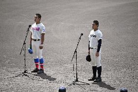 Baseball: High school baseball at Koshien Stadium