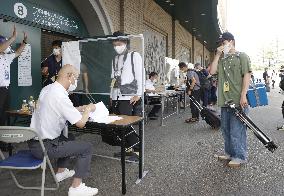 Baseball: High school baseball at Koshien Stadium