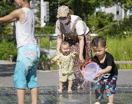 Summer heat in Japan