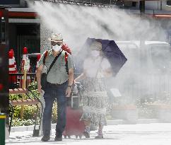 Summer heat in Japan