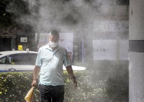 Summer heat in Japan