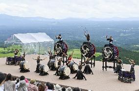 Drum theater to open in southwestern Japan