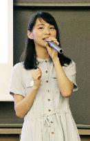 Hong Kong pro-democracy activist Agnes Chow