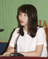 Hong Kong pro-democracy activist Agnes Chow