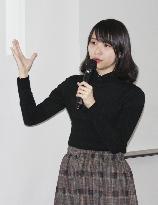 Hong Kong pro-democracy activist Agnes Chow