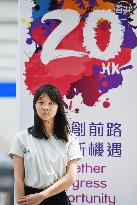 Hong Kong pro-democracy activist Agnes Chow