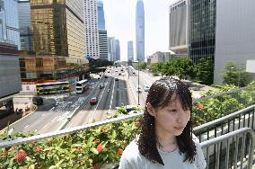 Hong Kong pro-democracy activist Agnes Chow