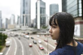 Hong Kong pro-democracy activist Agnes Chow