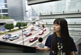 Hong Kong pro-democracy activist Agnes Chow