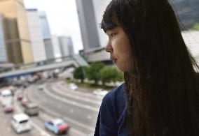 Hong Kong pro-democracy activist Agnes Chow