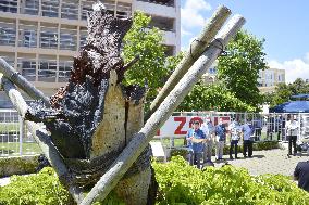 16th anniversary of U.S. chopper crash at Okinawa University
