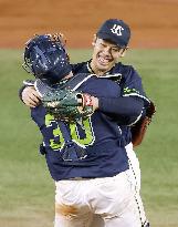 Baseball: Swallows' Ogawa throws no-hitter