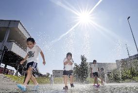 Summer heat in Japan