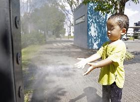 Summer heat in Japan