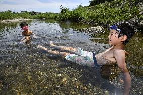 Summer heat in Japan