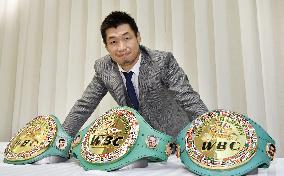 Boxing: 3-division champion Hasegawa announces retirement