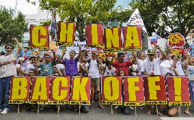 Anti-China protest in Philippines