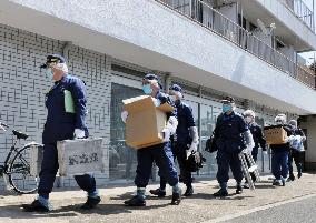 Police search condo over girl's abduction