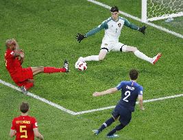 Football: France vs Belgium at World Cup