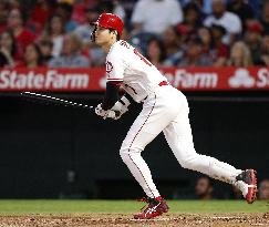 Baseball: Athletics v Angels