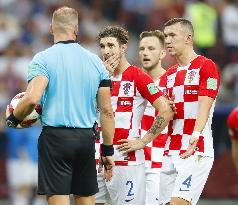 Football: France vs Croatia at World Cup