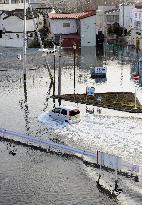 Tsunami reaches Japan's Pacific side