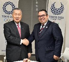 FIVB senior official meets with Tokyo committee chief