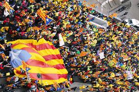 Catalan independence rally