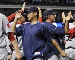 Red Sox's Matsuzaka earns 150th win in combined career