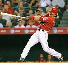 Angels' Matsui 4-for-4, including homer, against Blue Jays