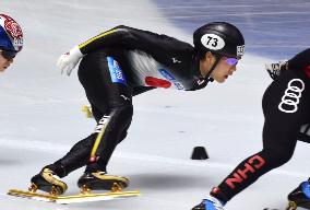 Short track speed skating in Budapest